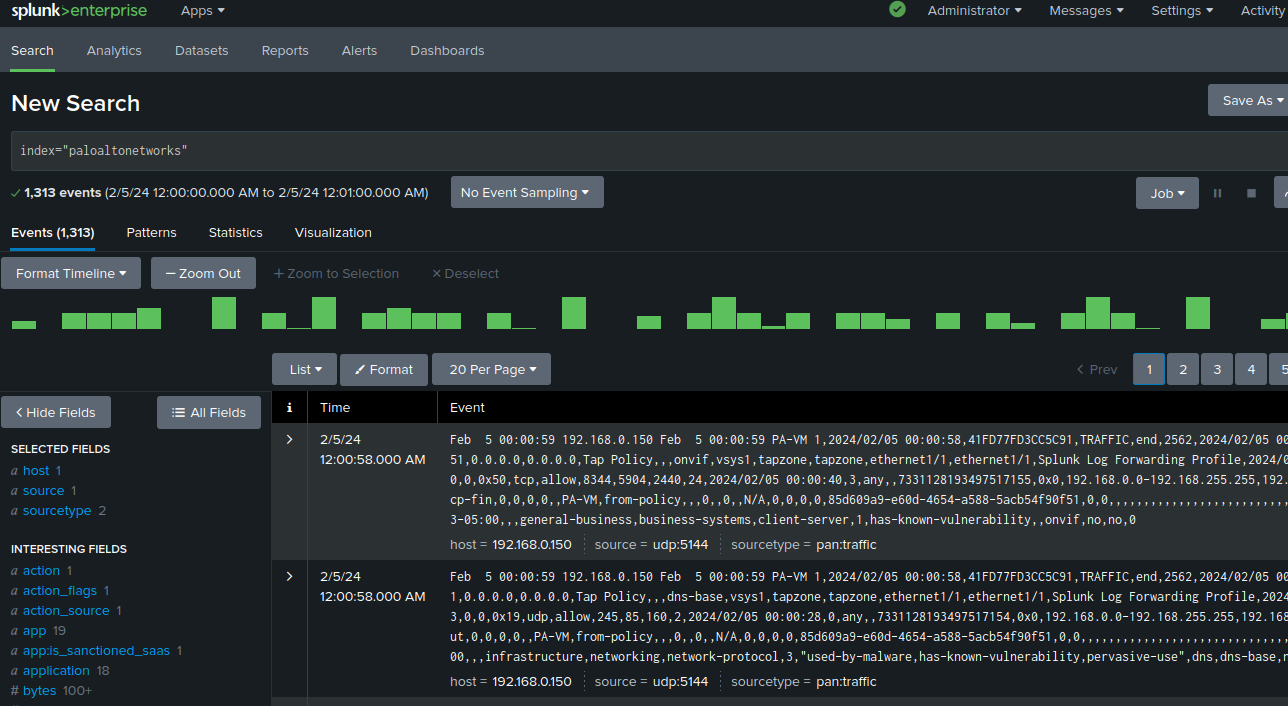 Leveraging Splunk for Palo Alto Firewall Logs - Part 2 - SparkVenture
